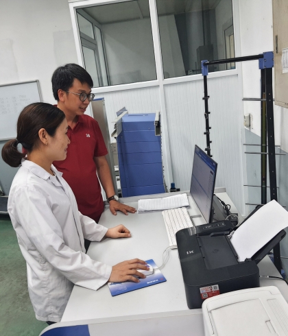 Support to answer questions for the technical team of the Lab at TCE Nam Dinh company